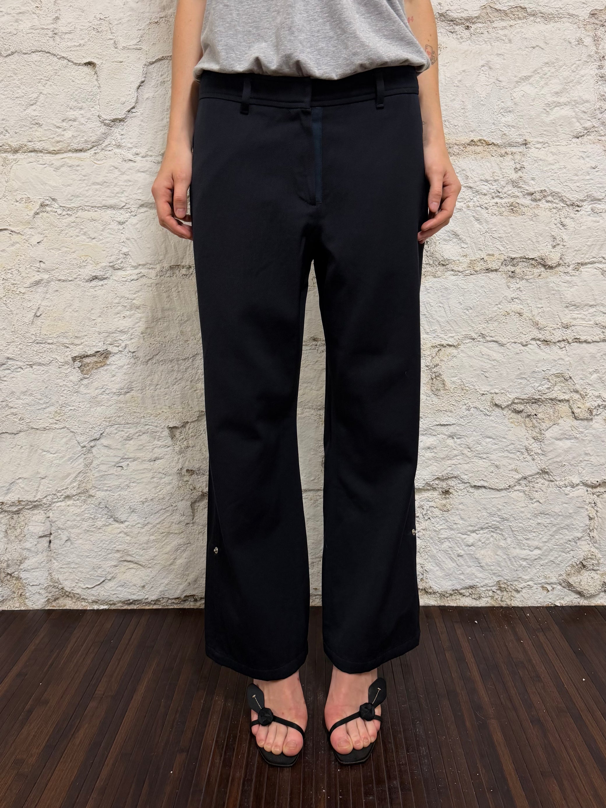 Miu Miu canvas trousers