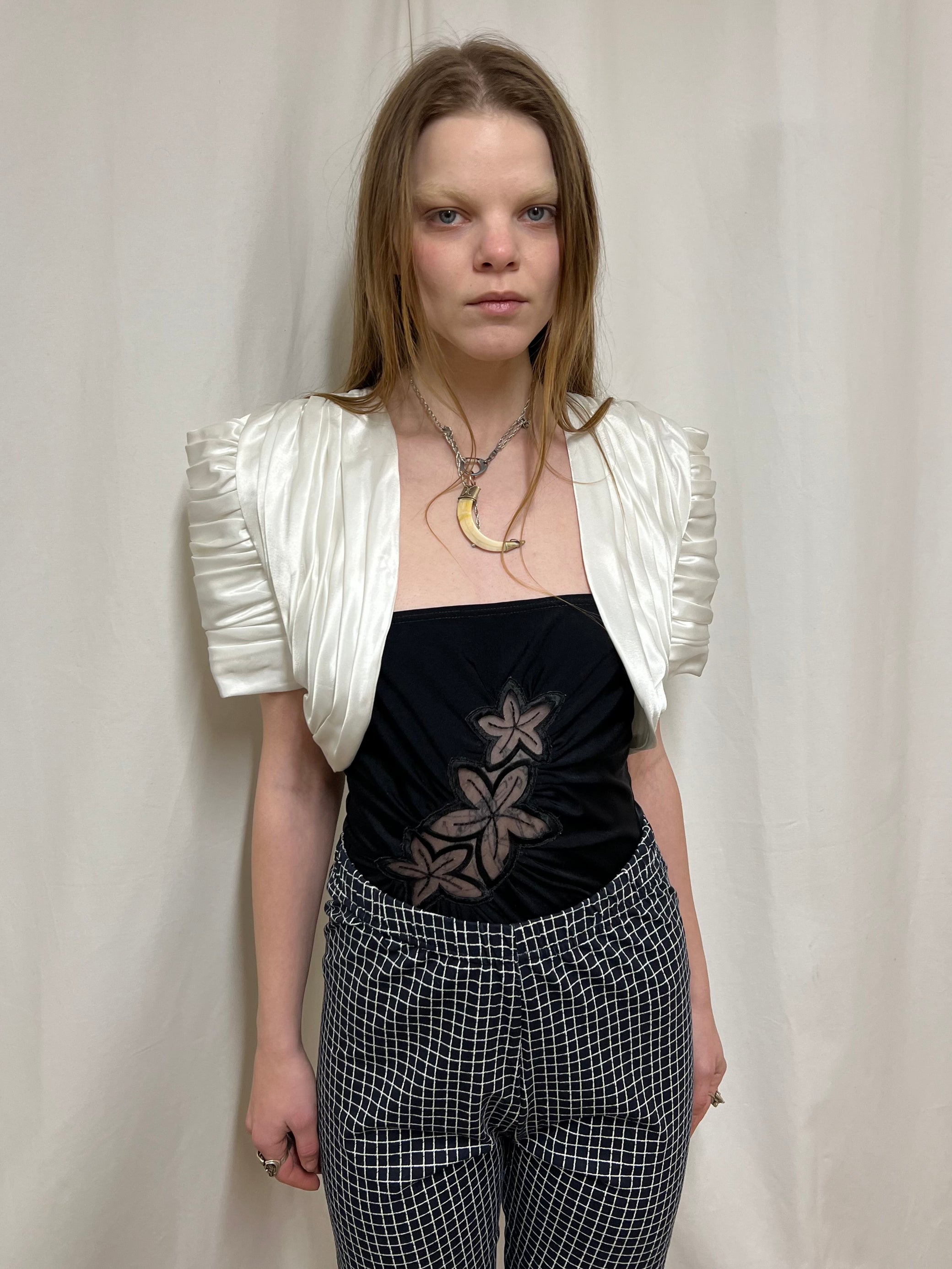 Satin bolero