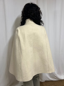Boiled wool cape