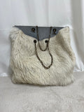 Goat fur bag