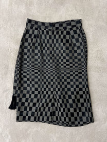 Checkered skirt