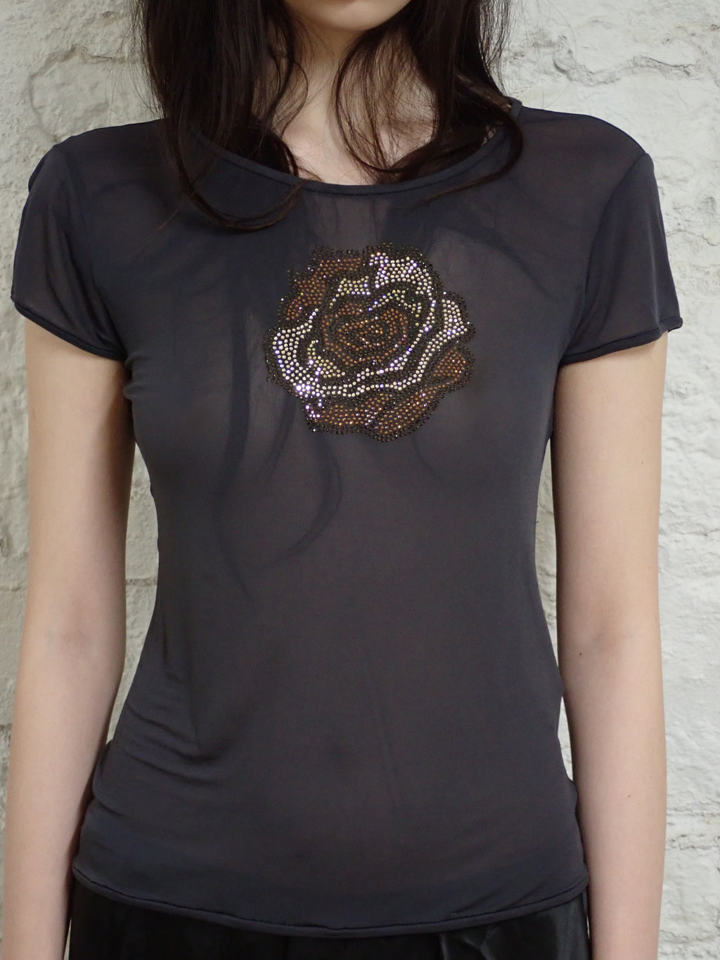 Armani mesh top