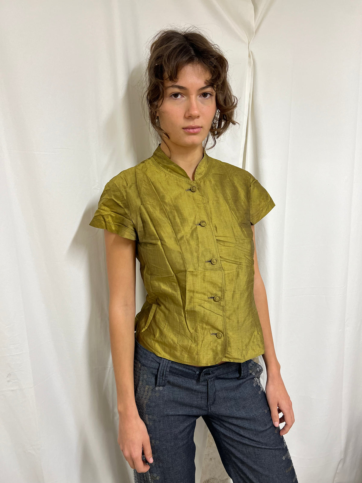 Silky blouse