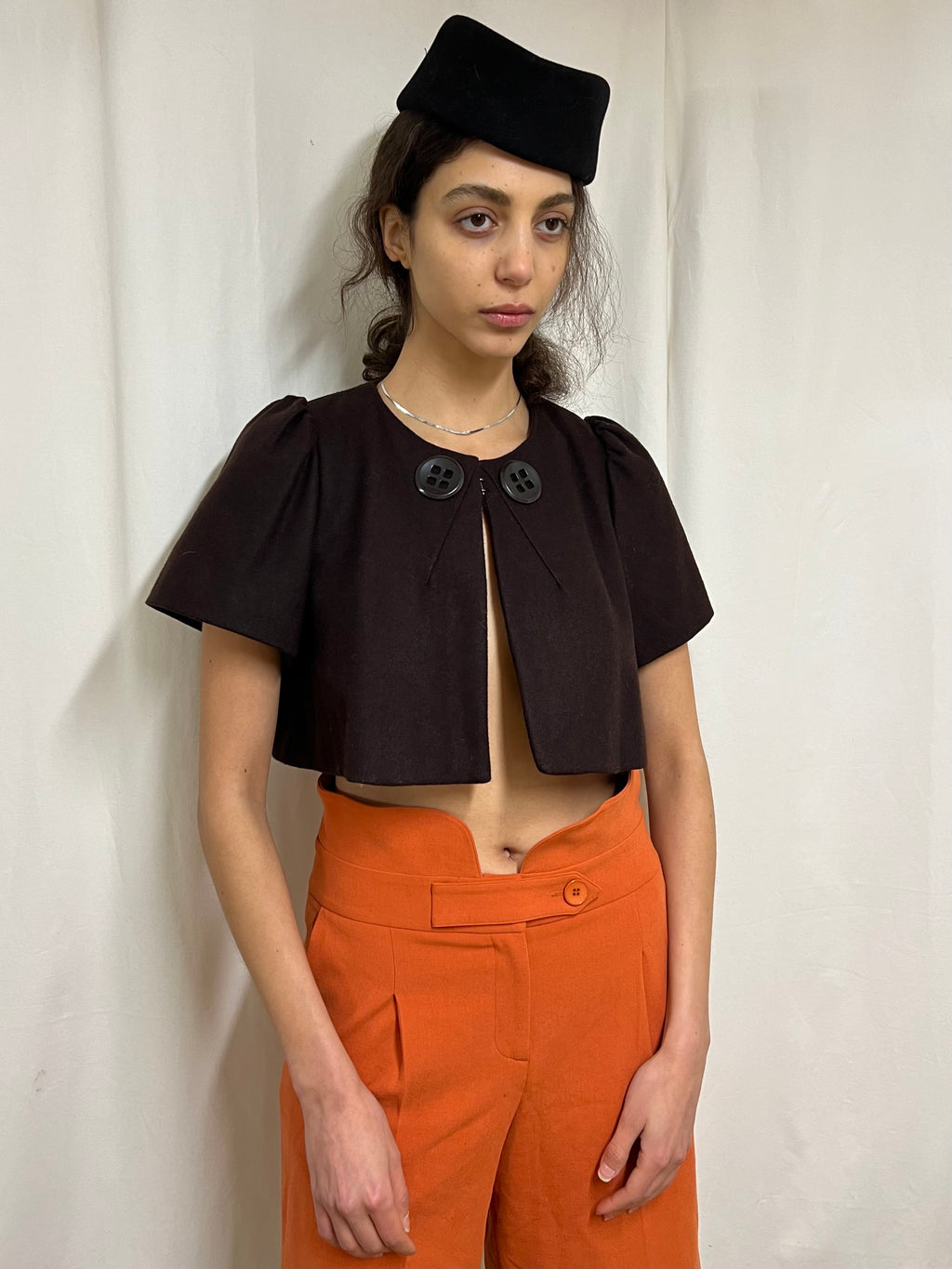 Wool vest top