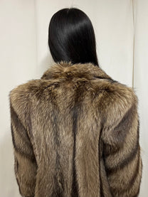 Genuine fur coat