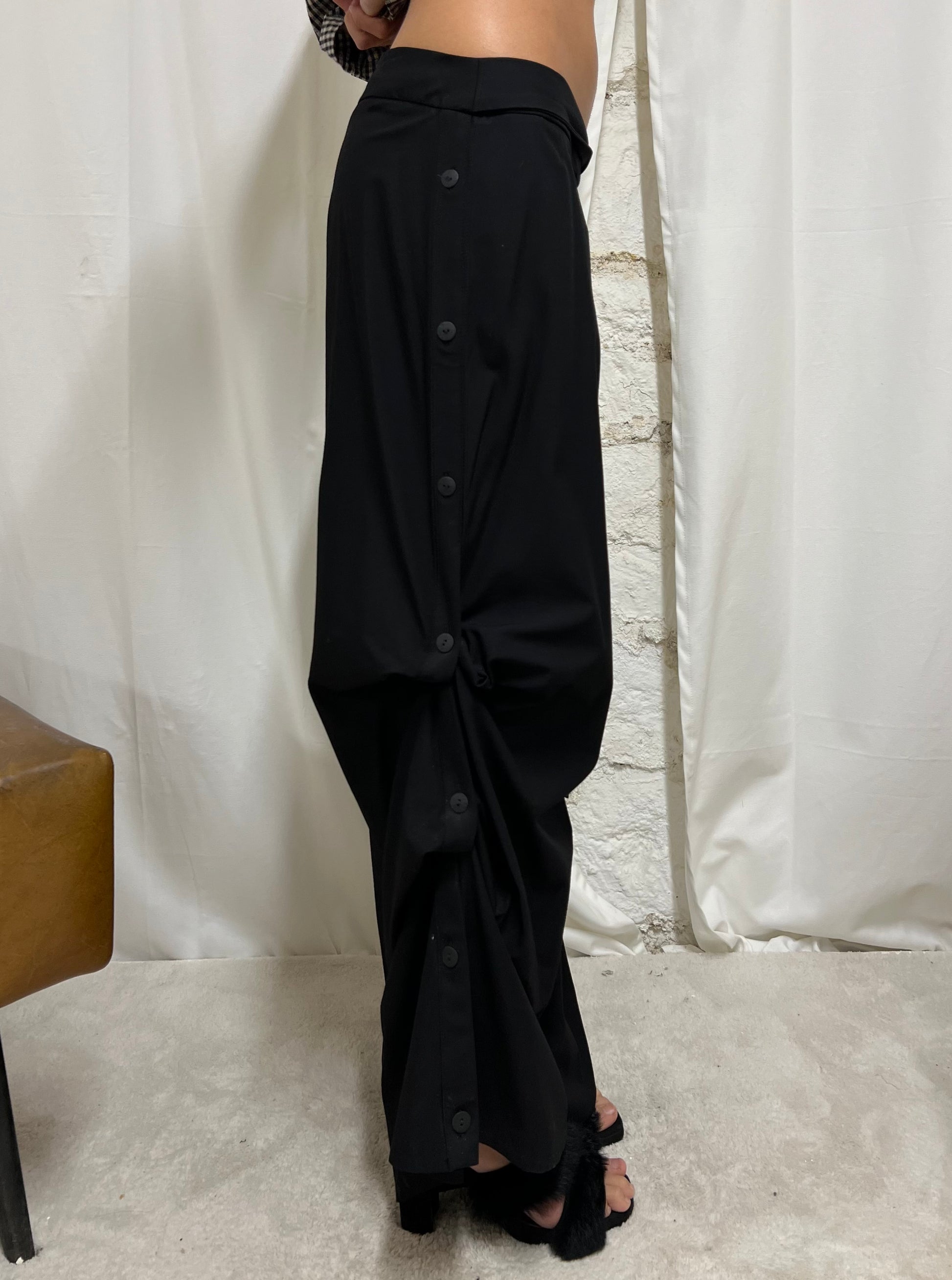 Asymmetrical trousers