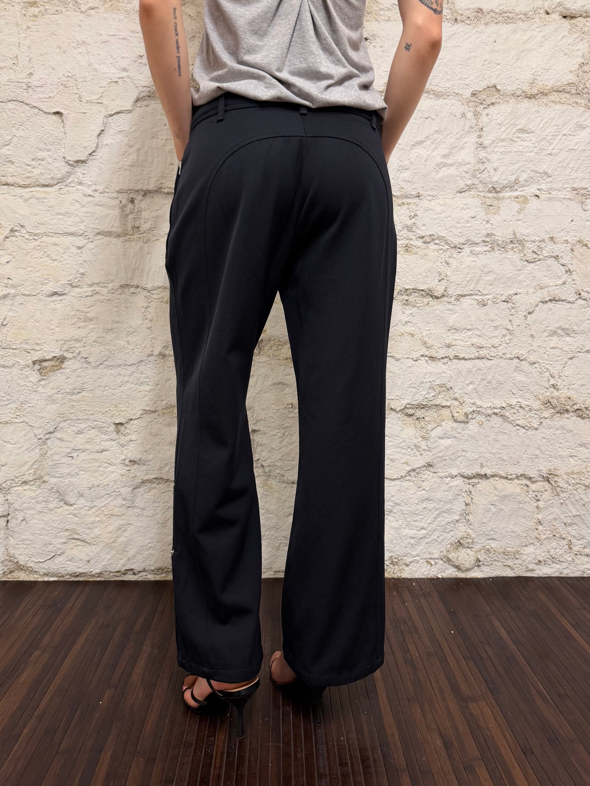 Miu Miu canvas trousers