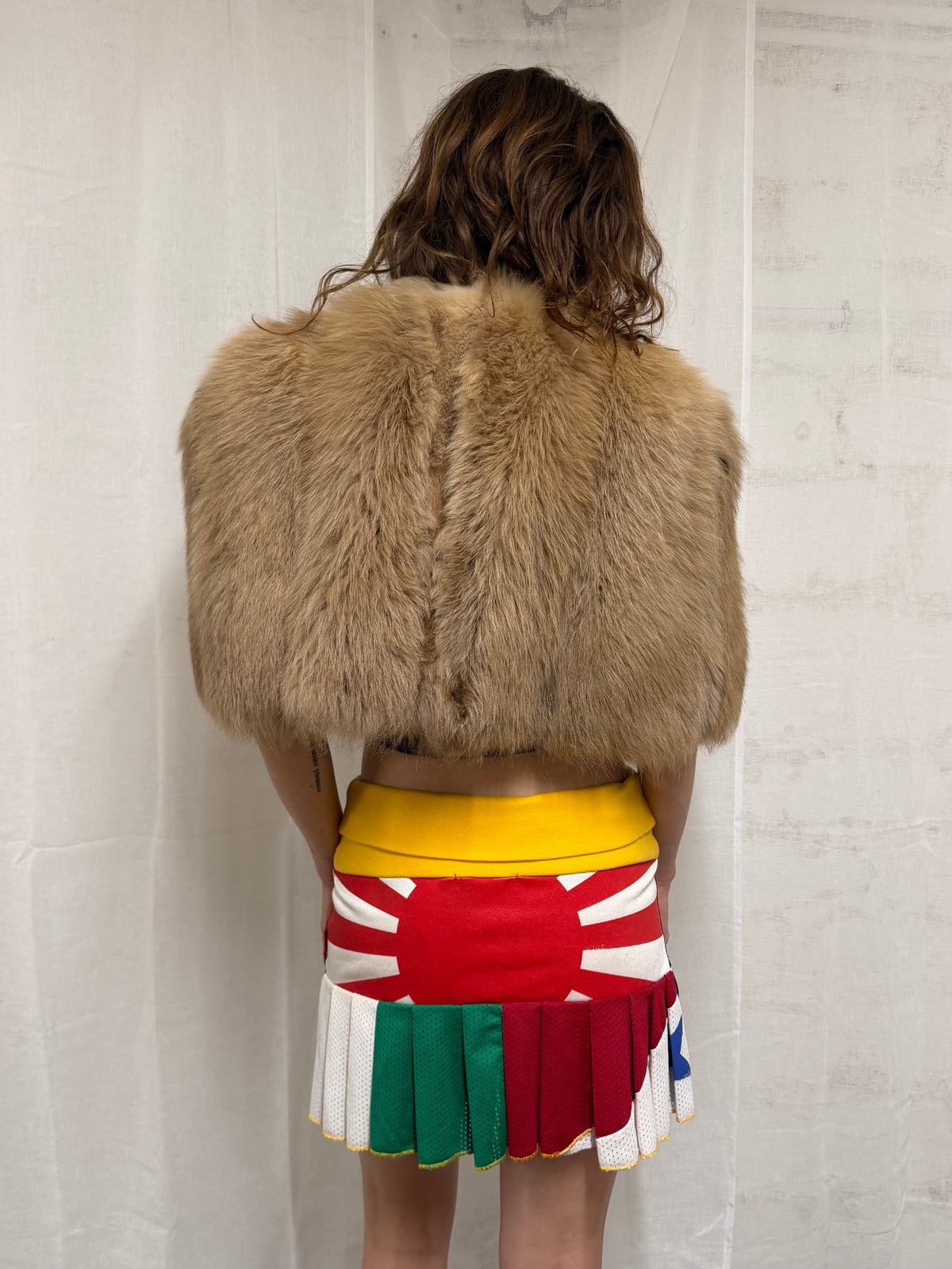 Flags mini skirt