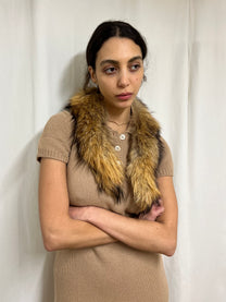 Fur neck