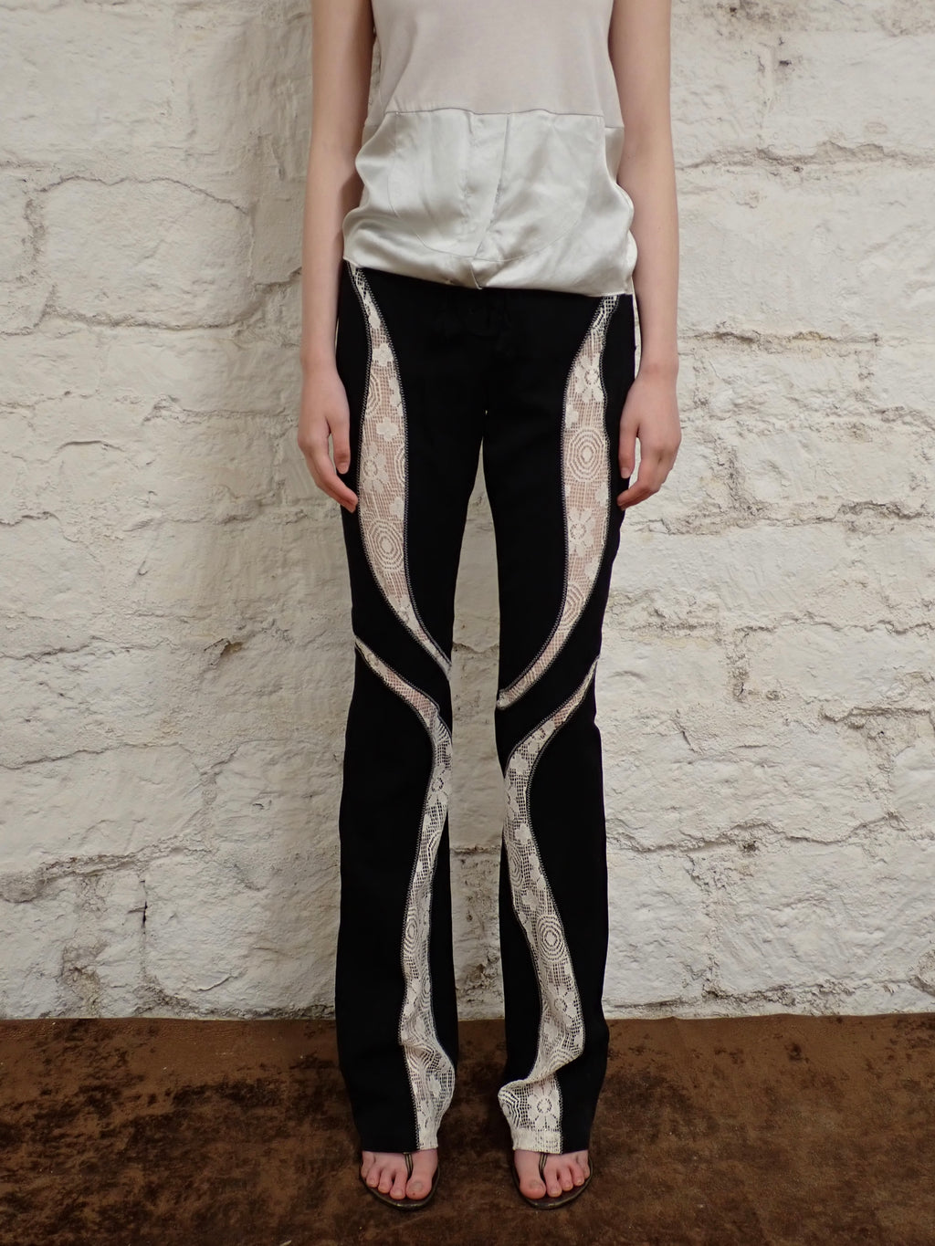 Kiko Kostadinov lace pants
