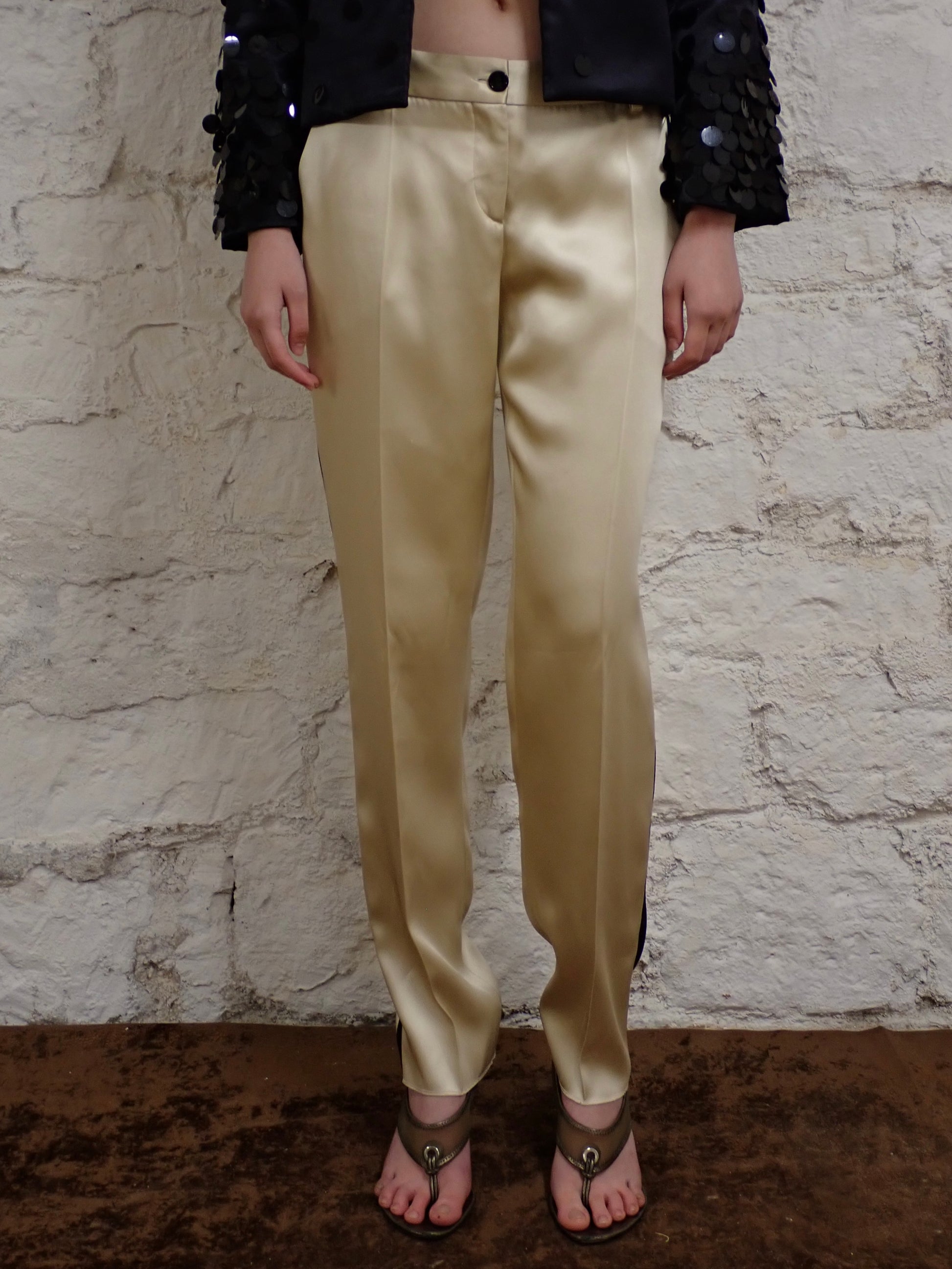 Dolce &amp; Gabbana satin pants