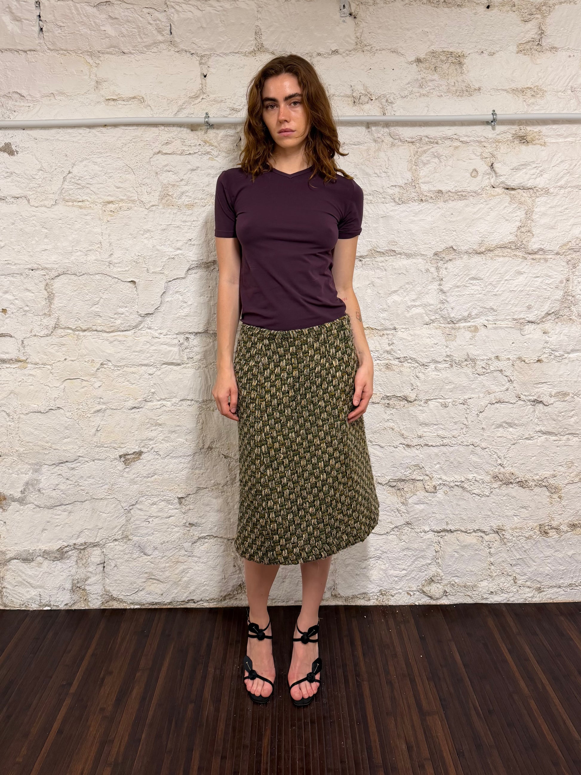 Tweed skirt