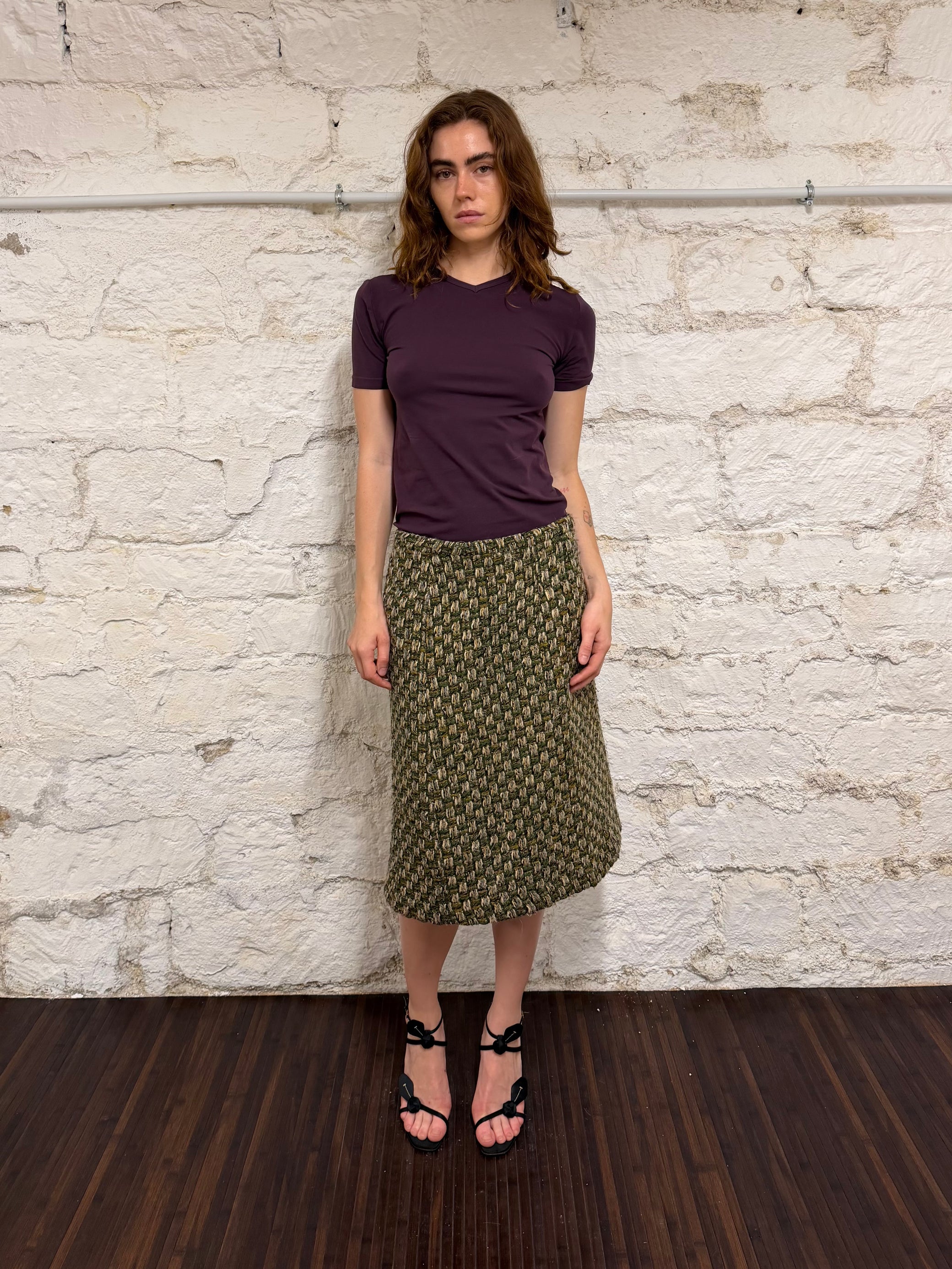 Tweed skirt