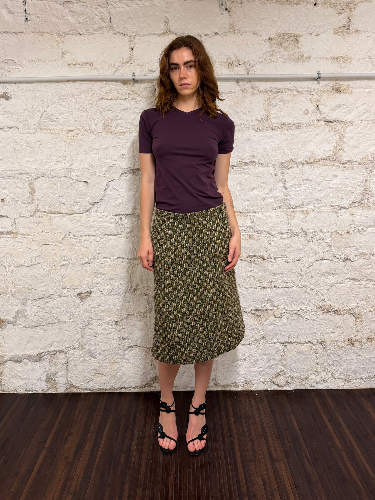 Tweed skirt