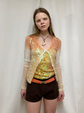 Sequin twin set