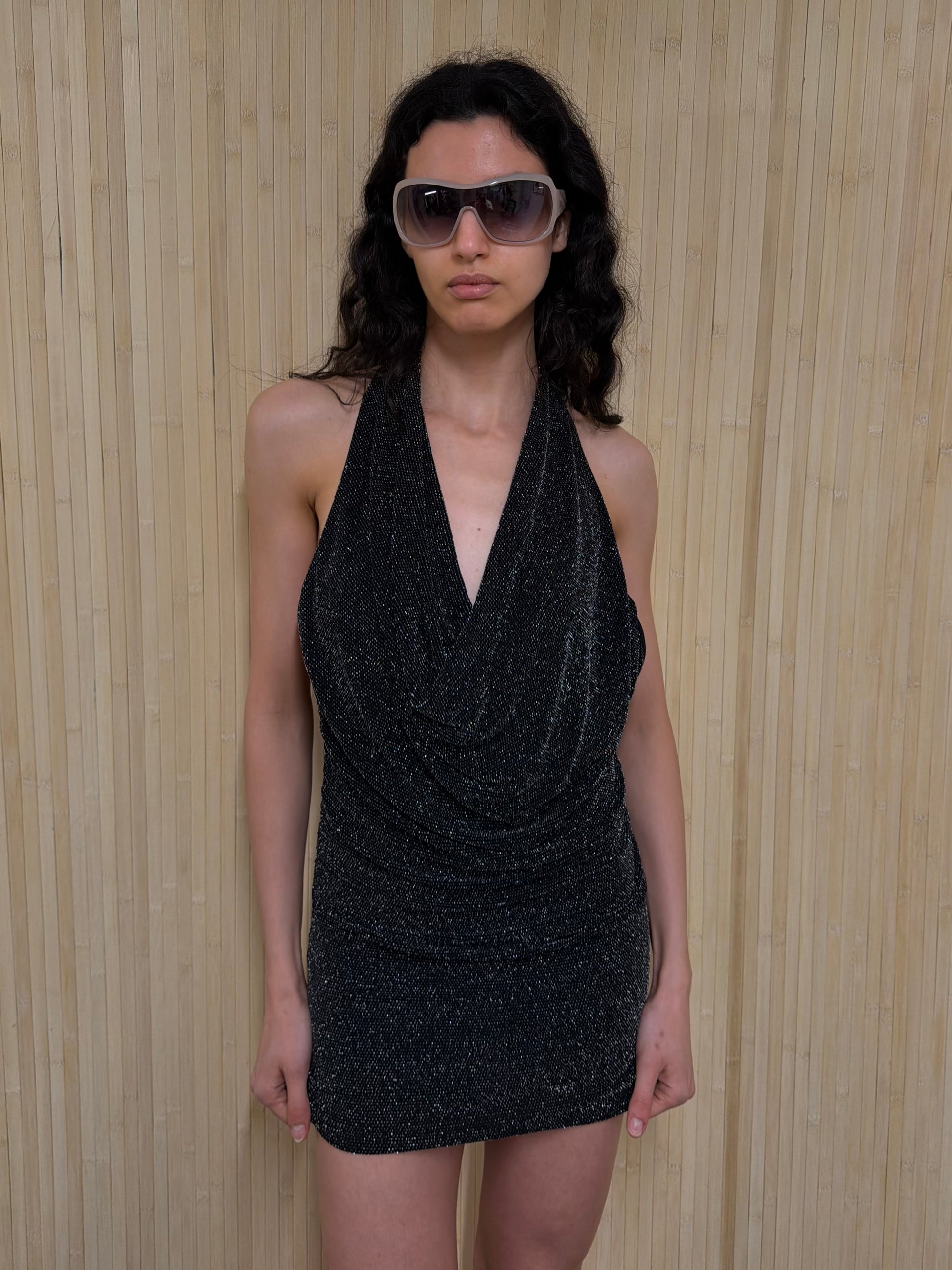 Glitter cocktail dress