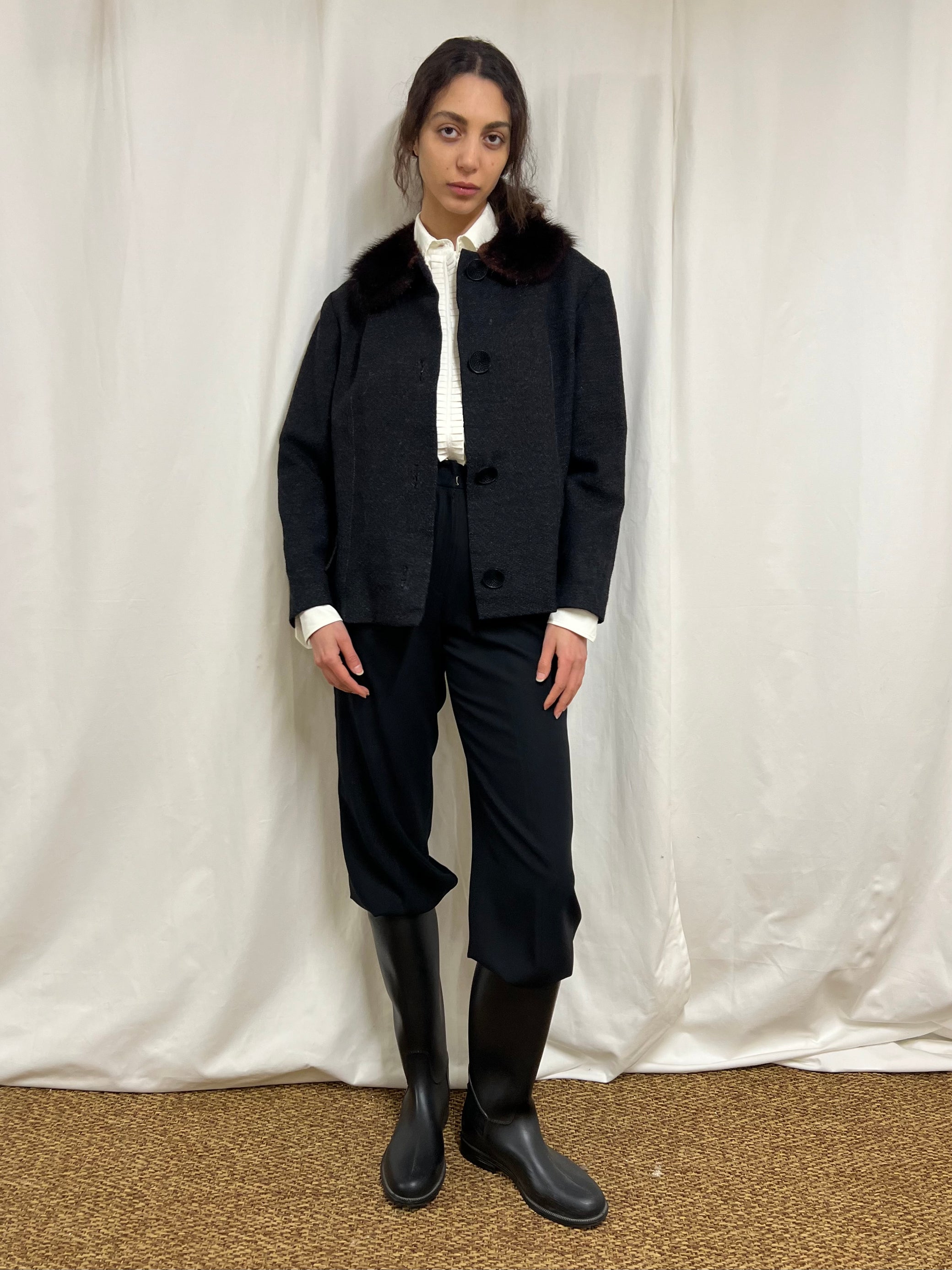 Cropped jacket