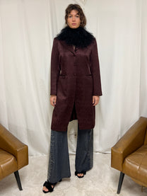 Satin evening jacket