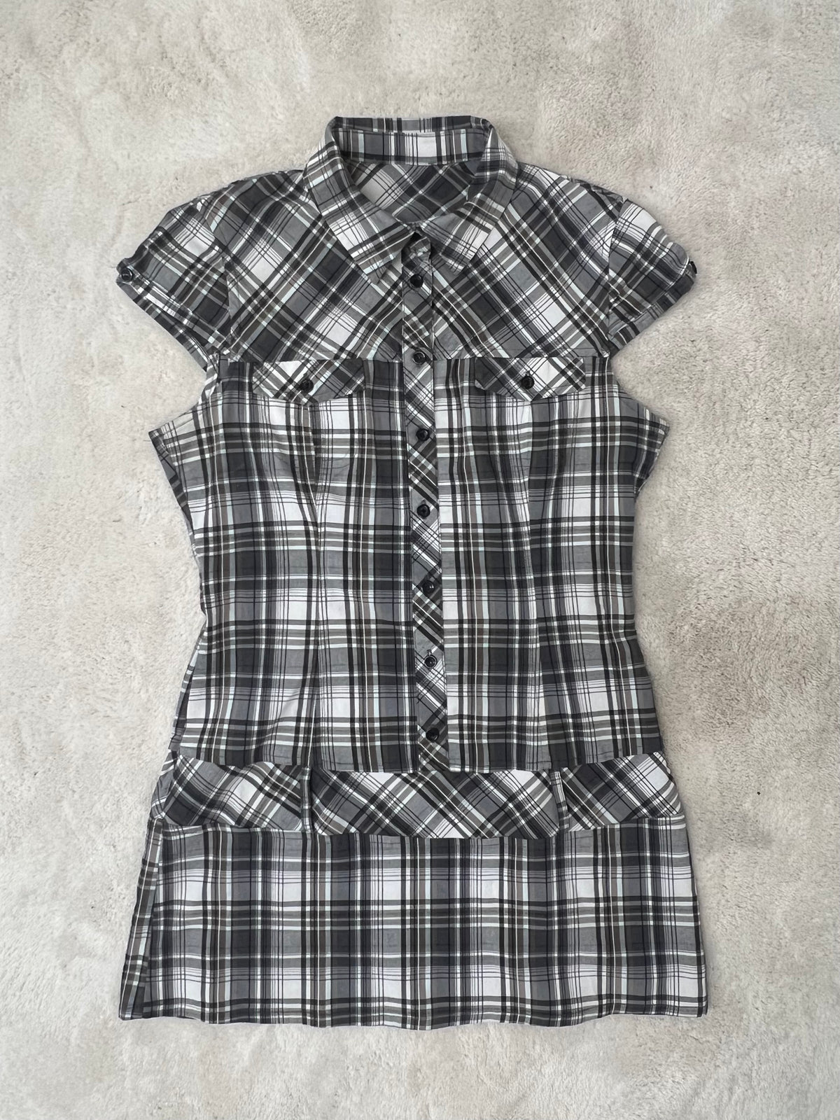 Tartan mini dress