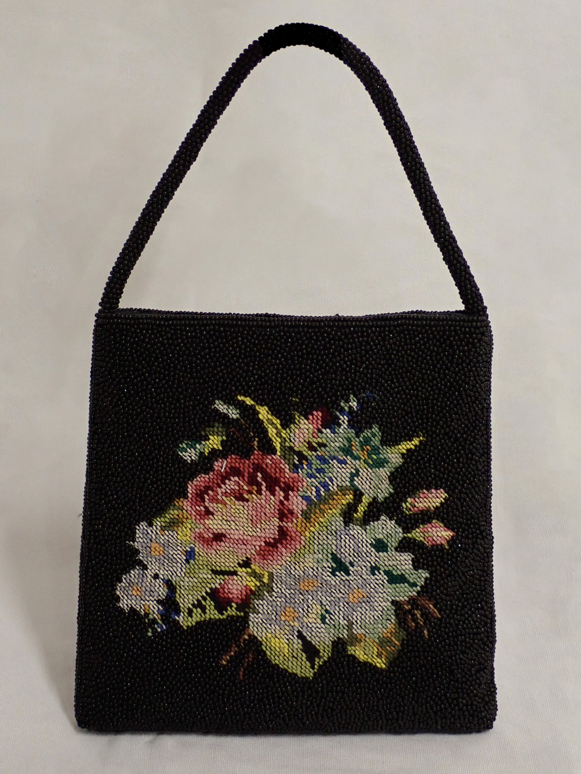 Embroidered mini bag
