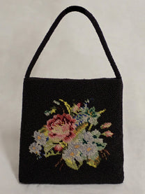 Embroidered mini bag