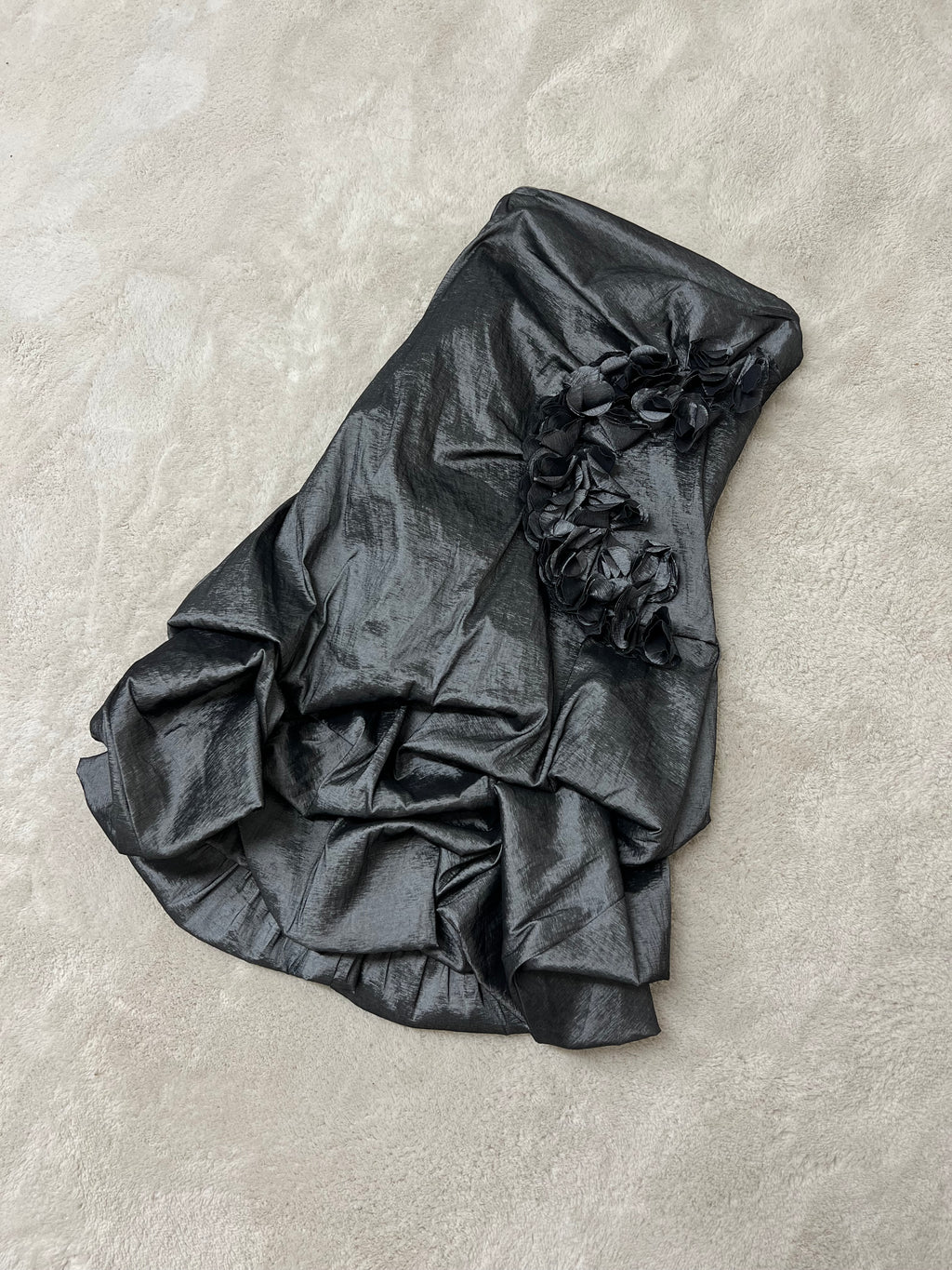 Ruched mini dress