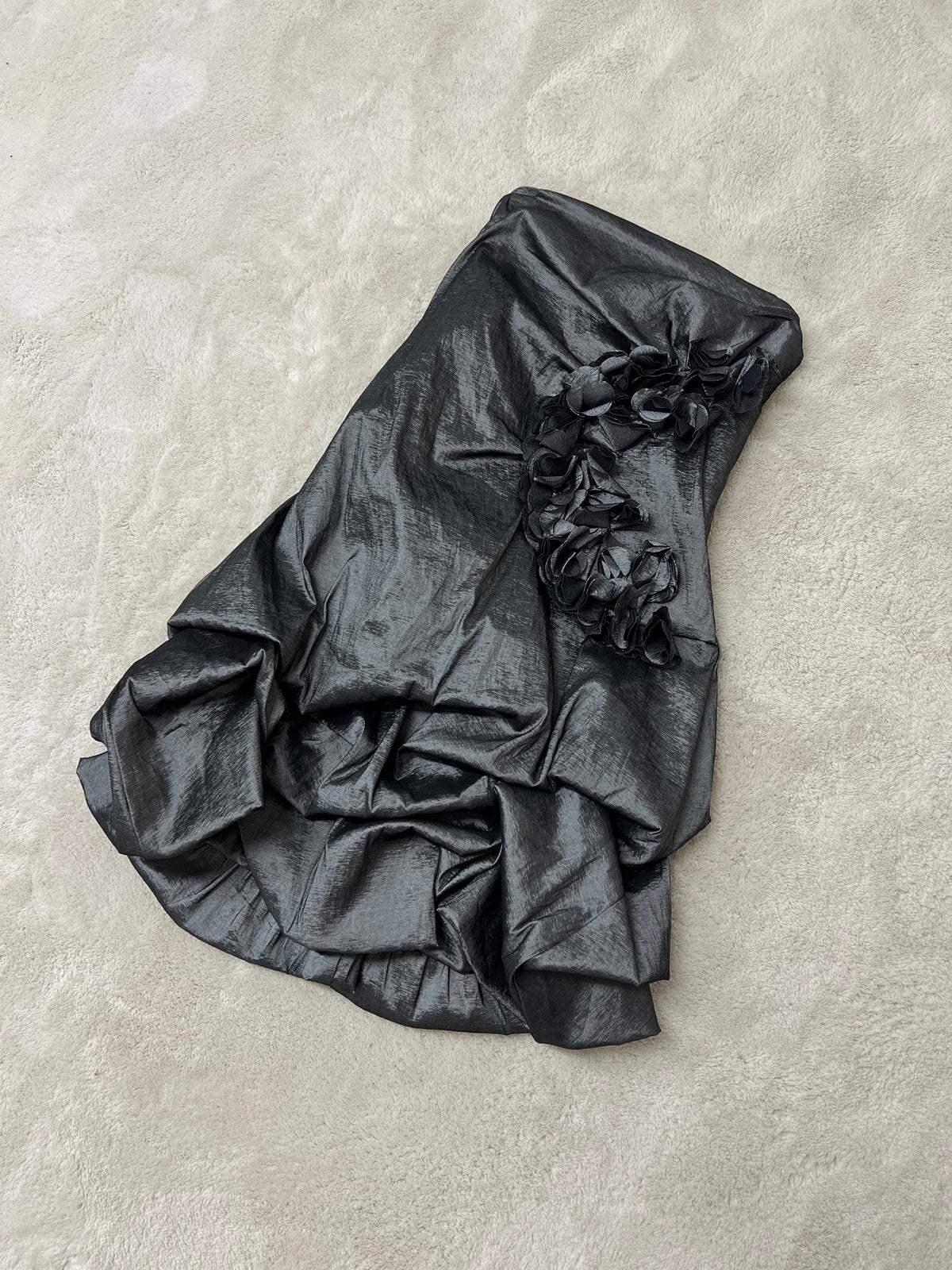 Ruched mini dress