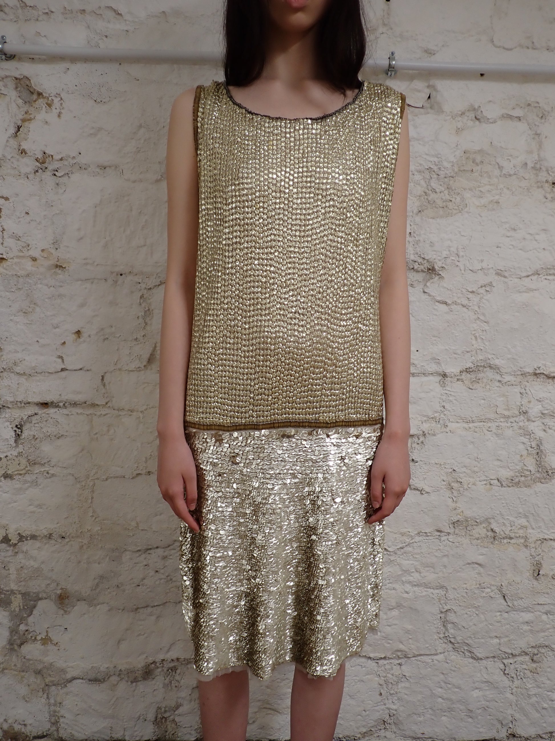Sequin midi dress