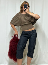 Baloon ribbed top