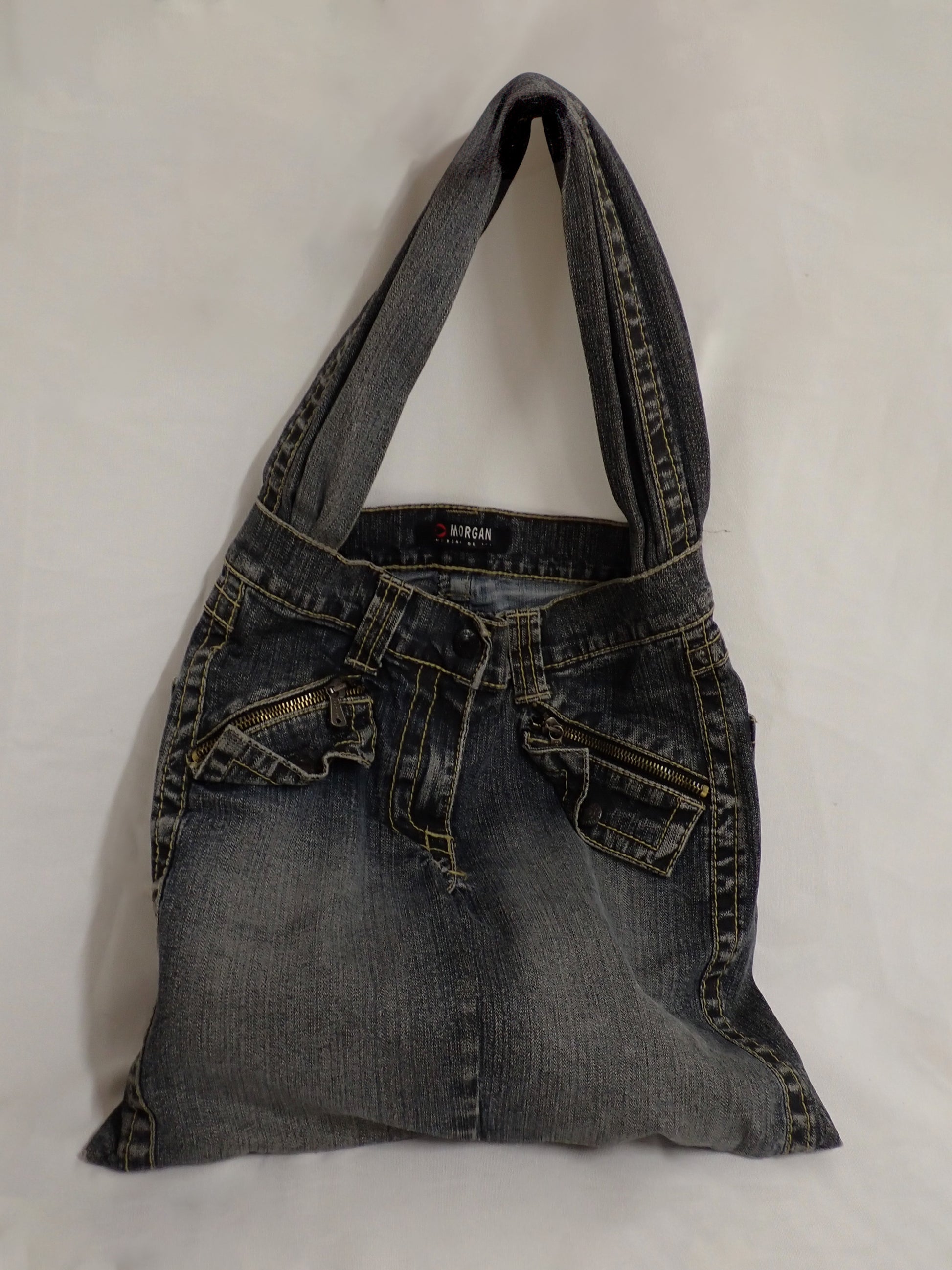 Denim tote bag