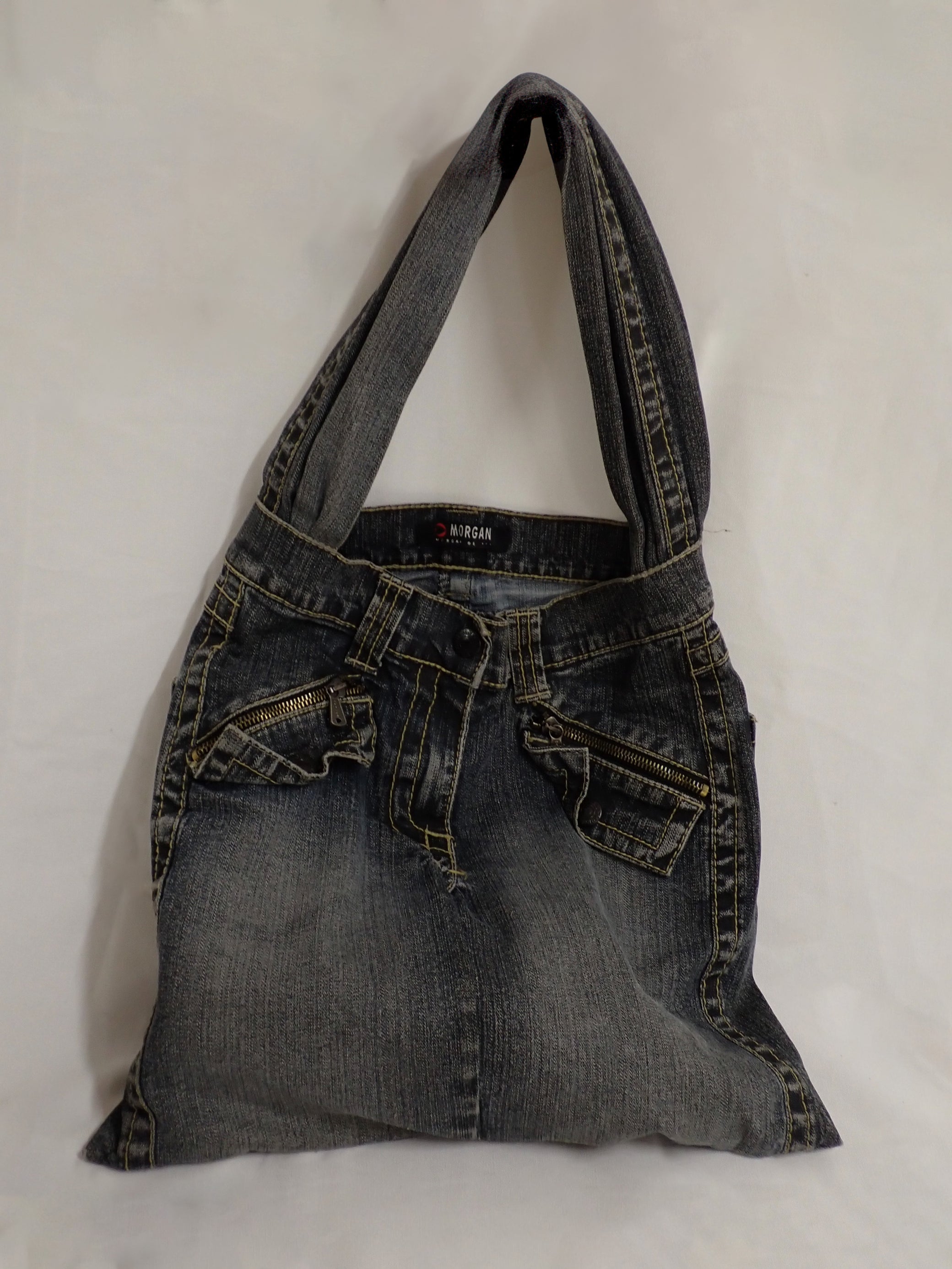 Denim tote bag