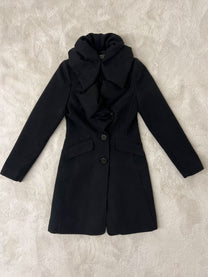 Ruched coat