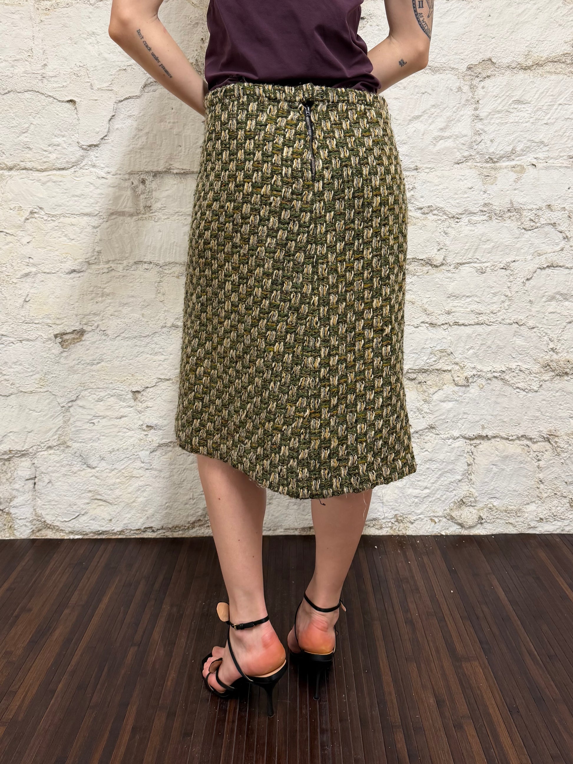 Tweed skirt