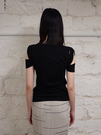 Helmut Lang cut out top