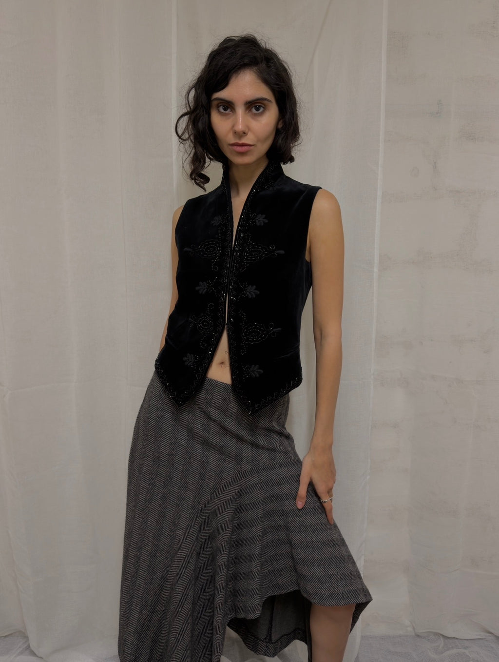 Bohemian vest