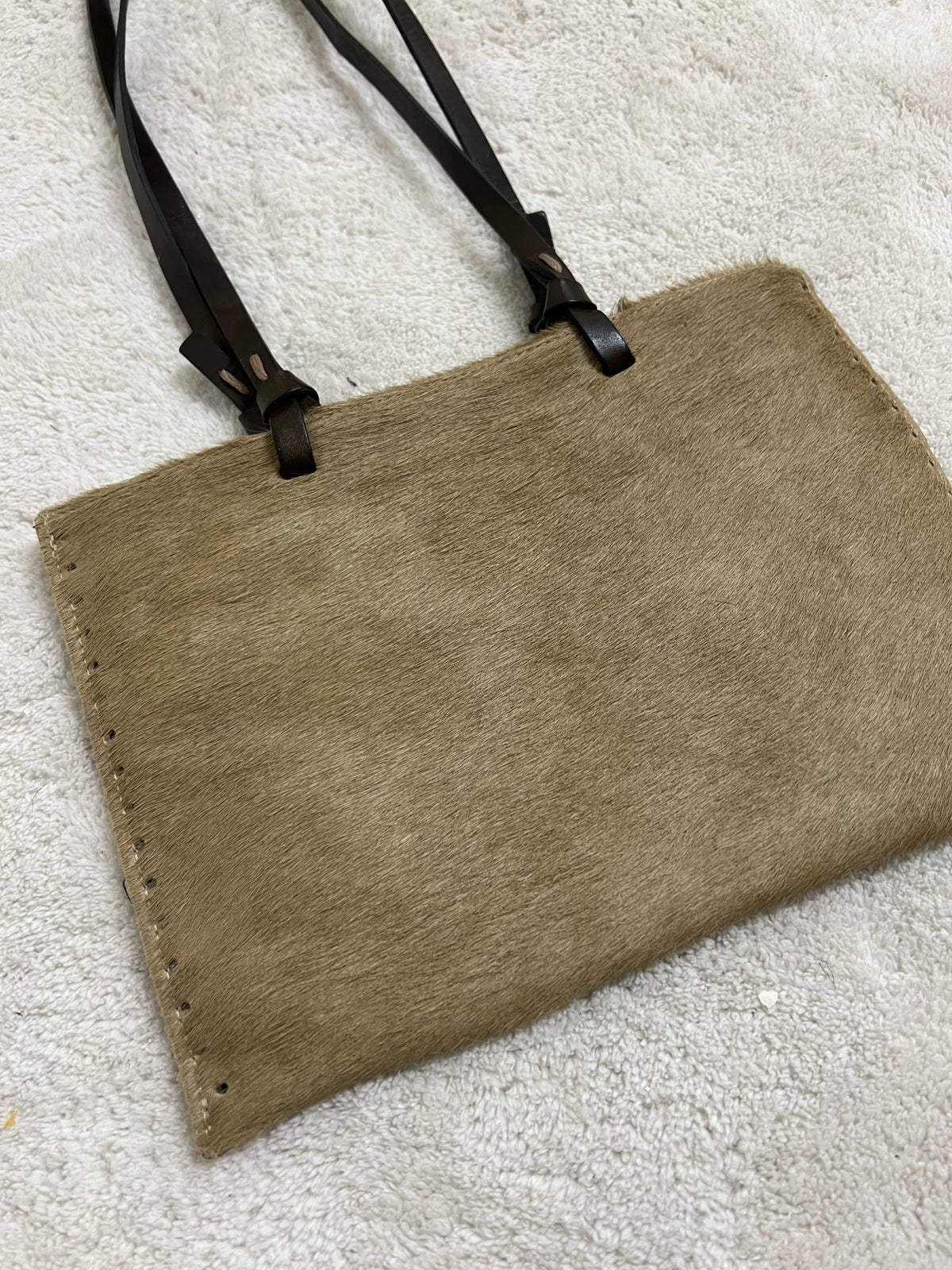 Pony hair bag