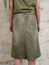 Just Cavalli denim skirt