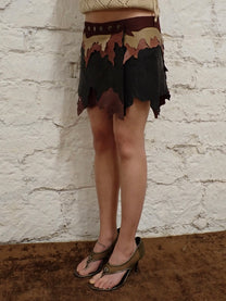 Leather skirt