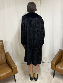 Astrakan coat