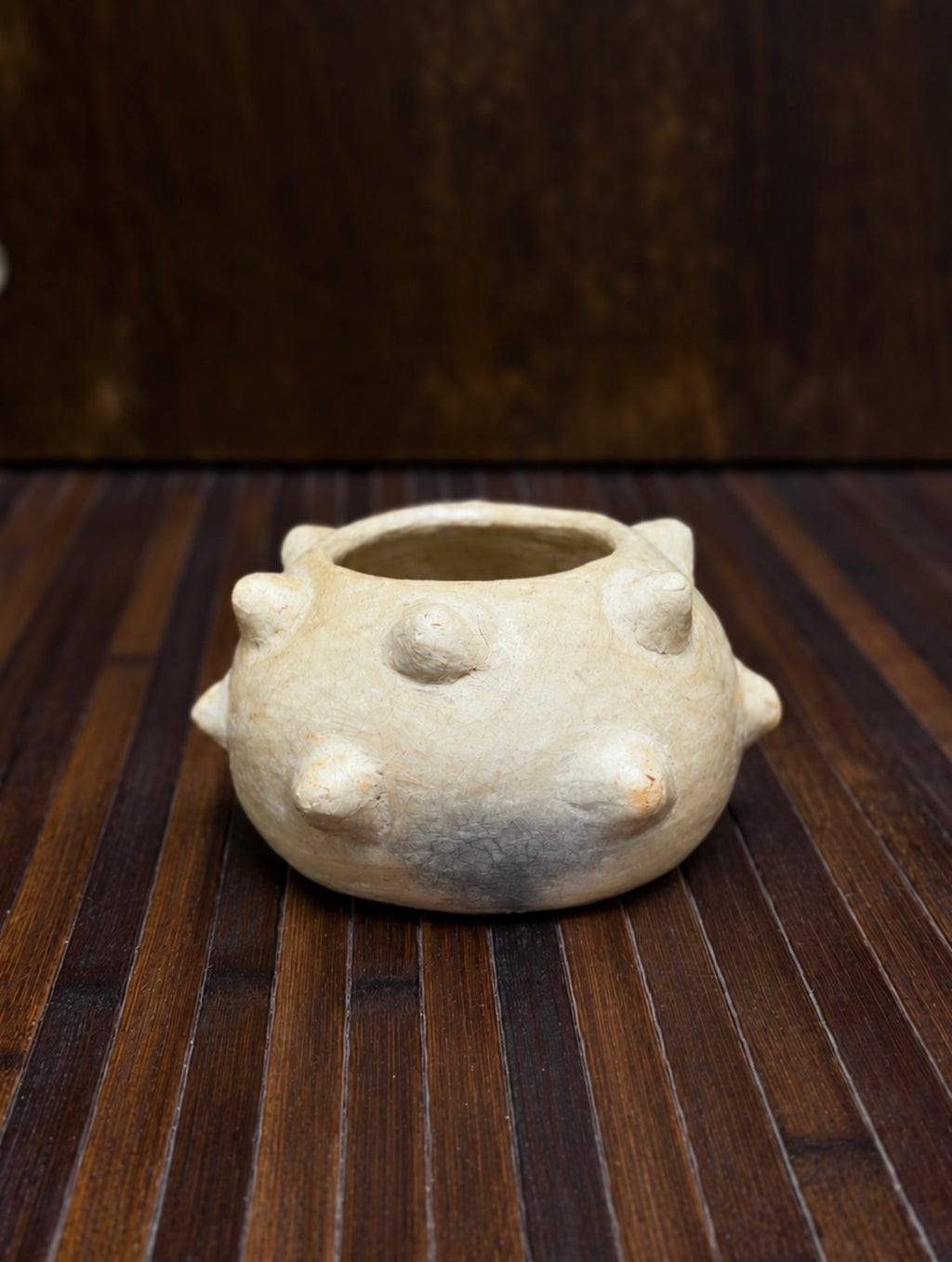Sejnane Pottery Ivory Vessel