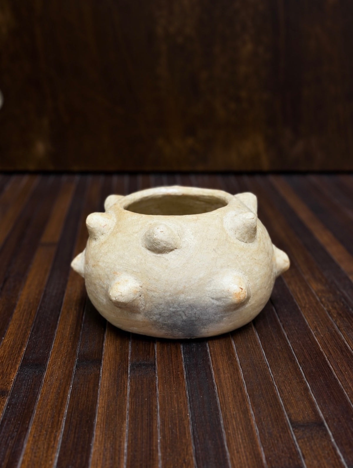 Sejnane Pottery Ivory Vessel