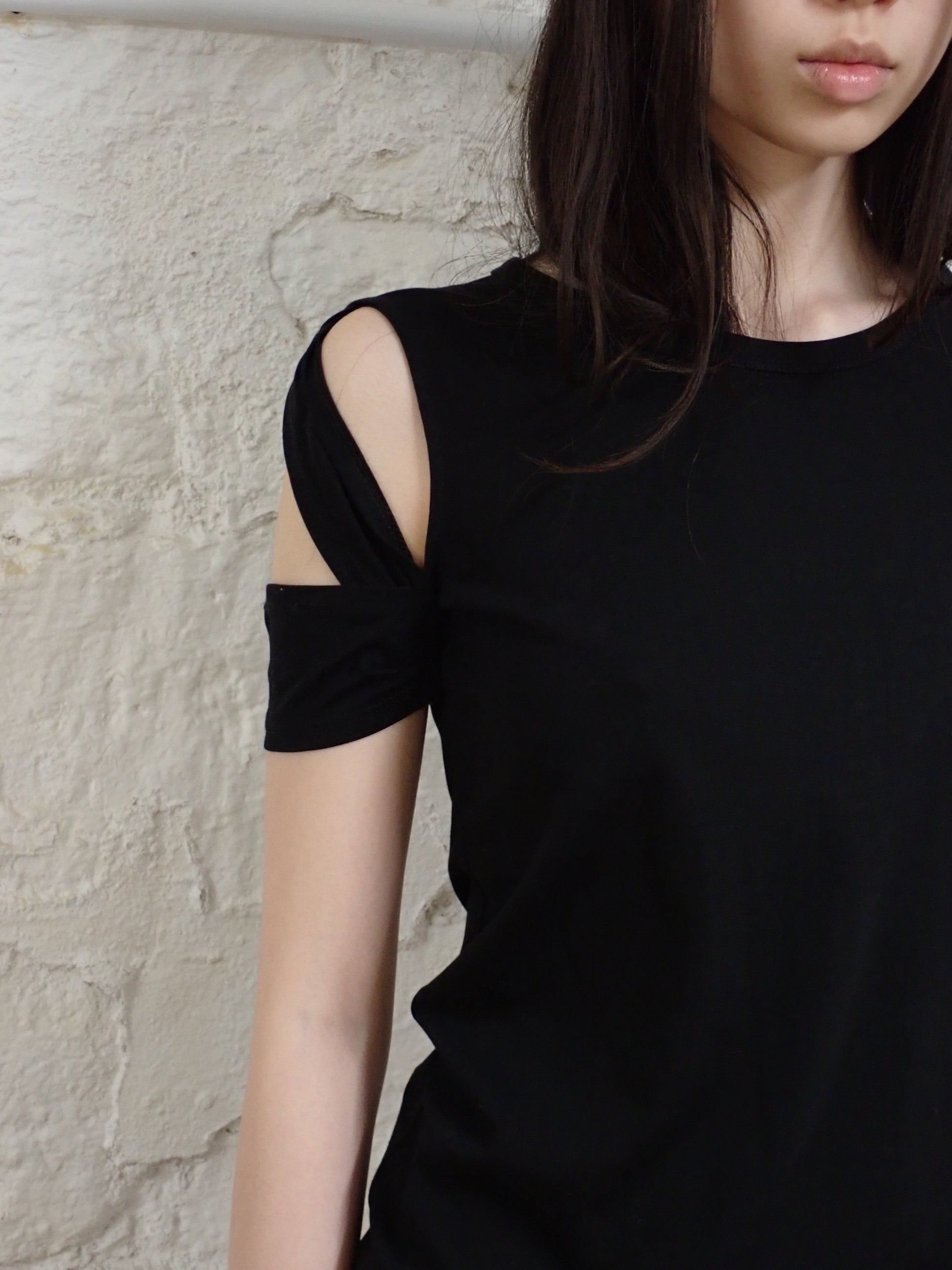 Helmut Lang cut out top