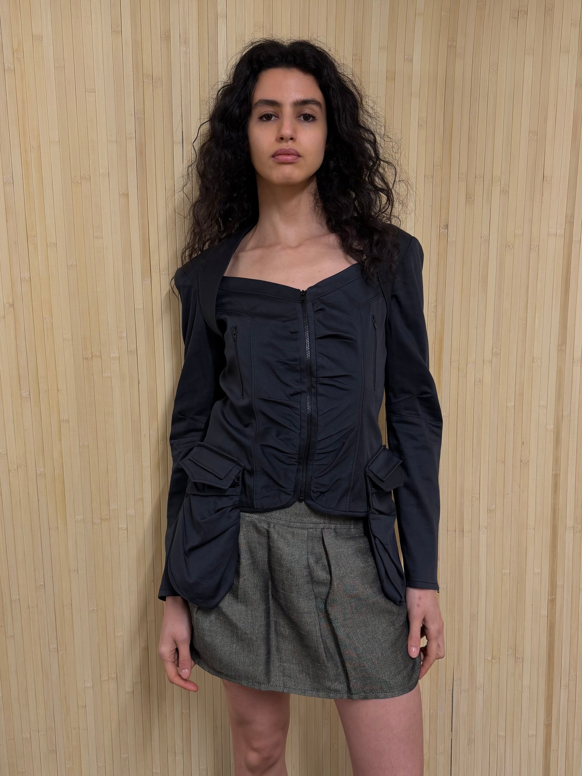 Asymmetrical jacket