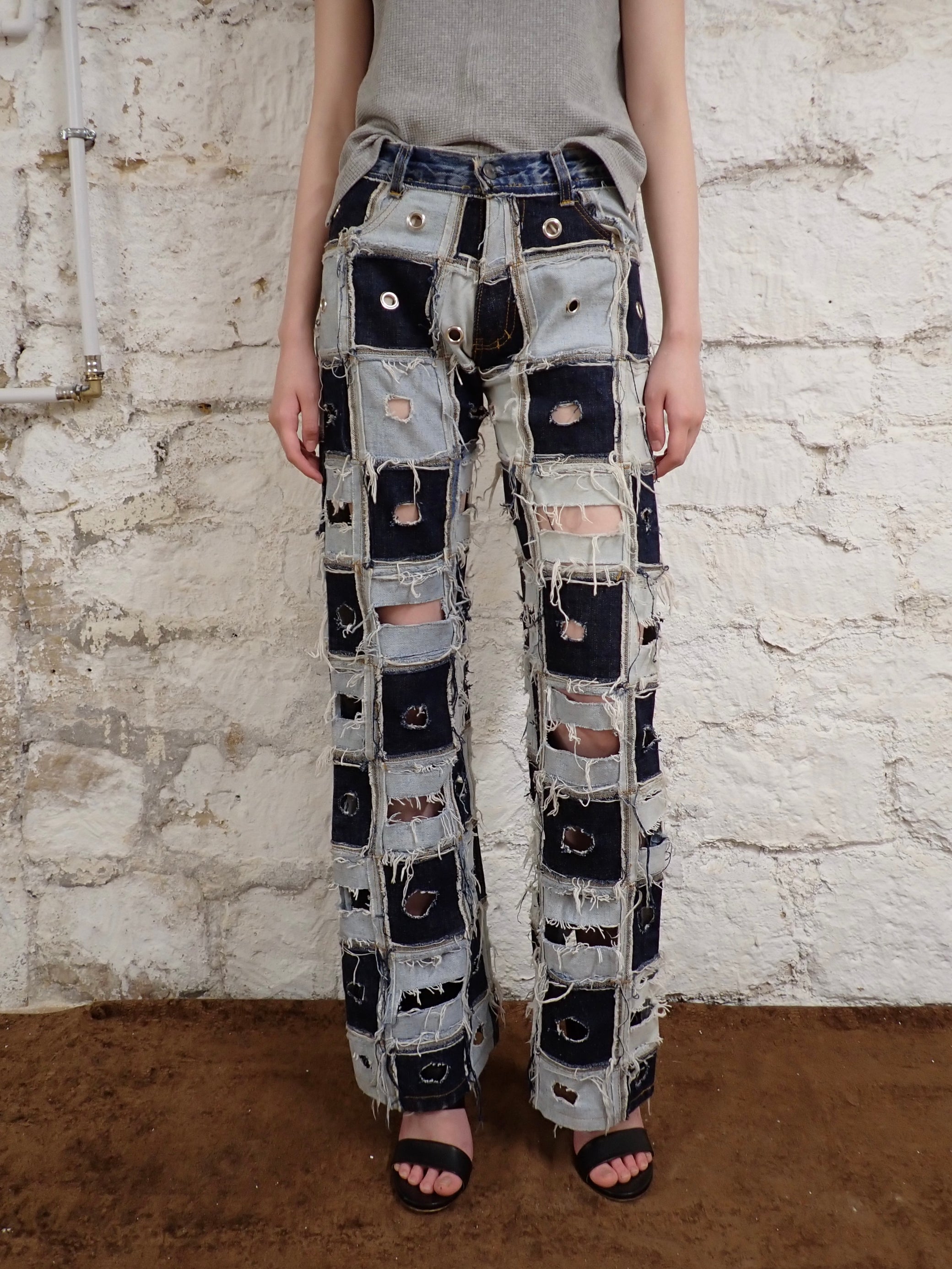 Deconstructed denim