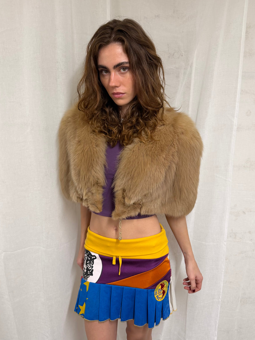 Flags mini skirt