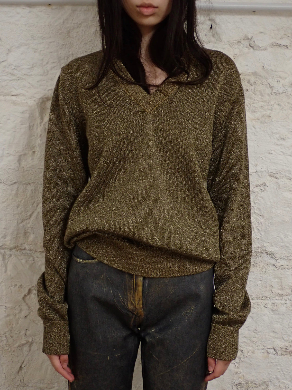 Dolce & Gabbana golden pull