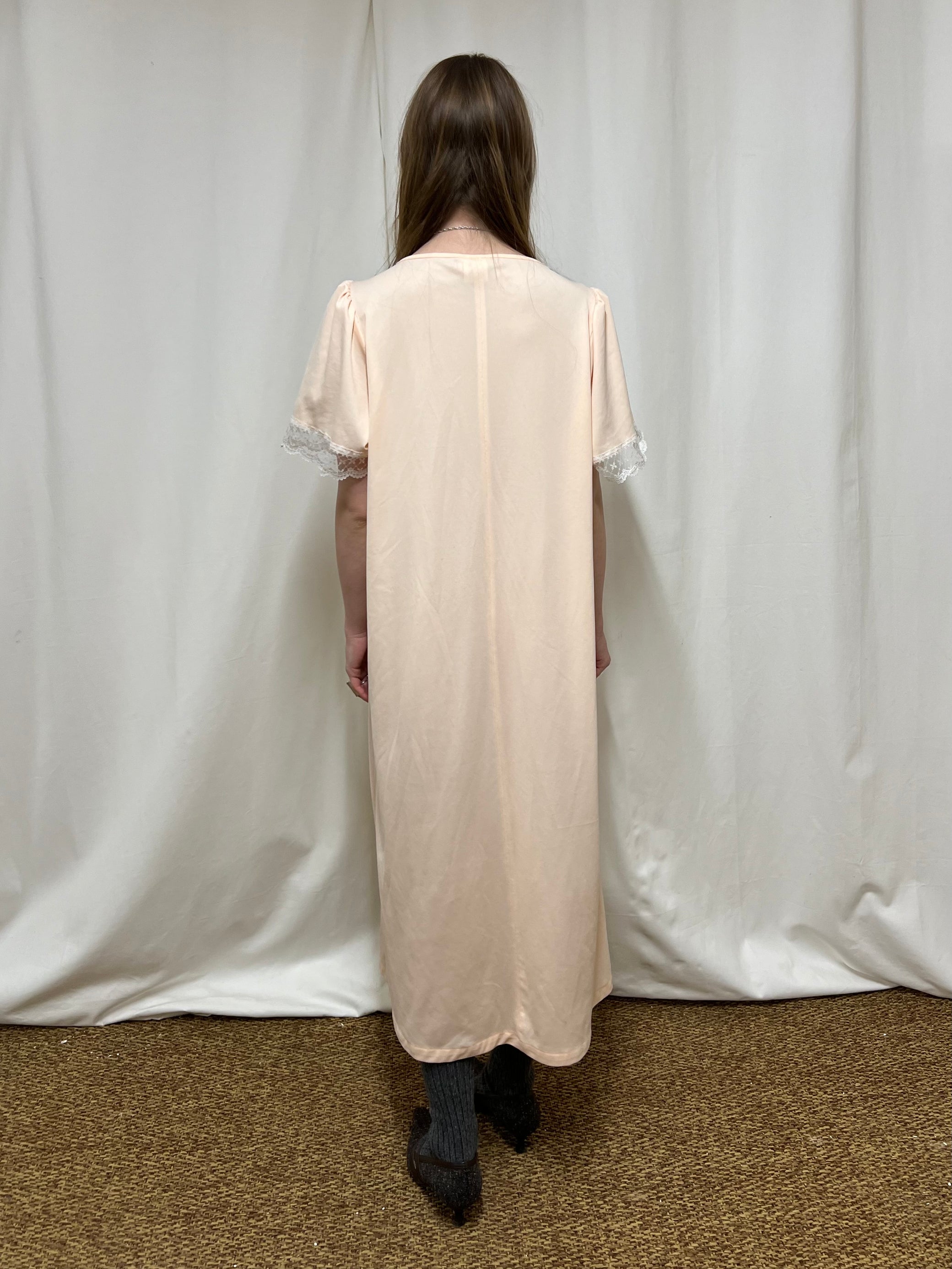 Rose slip dress