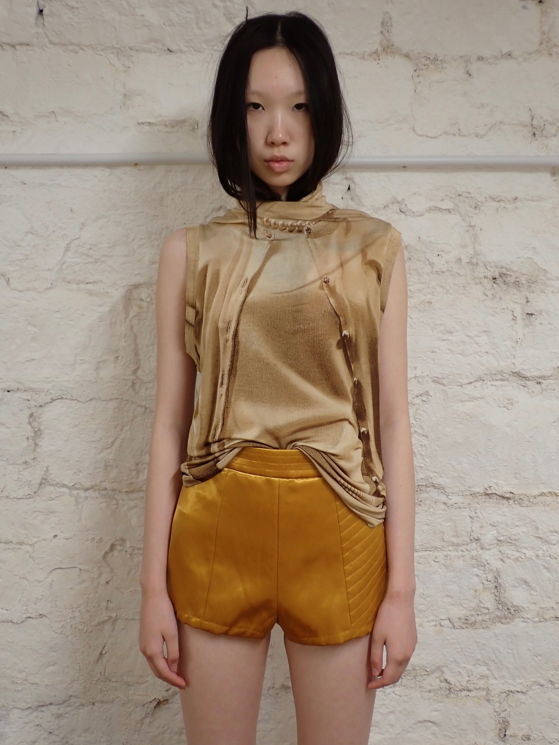 Dries Van Noten satin shorts