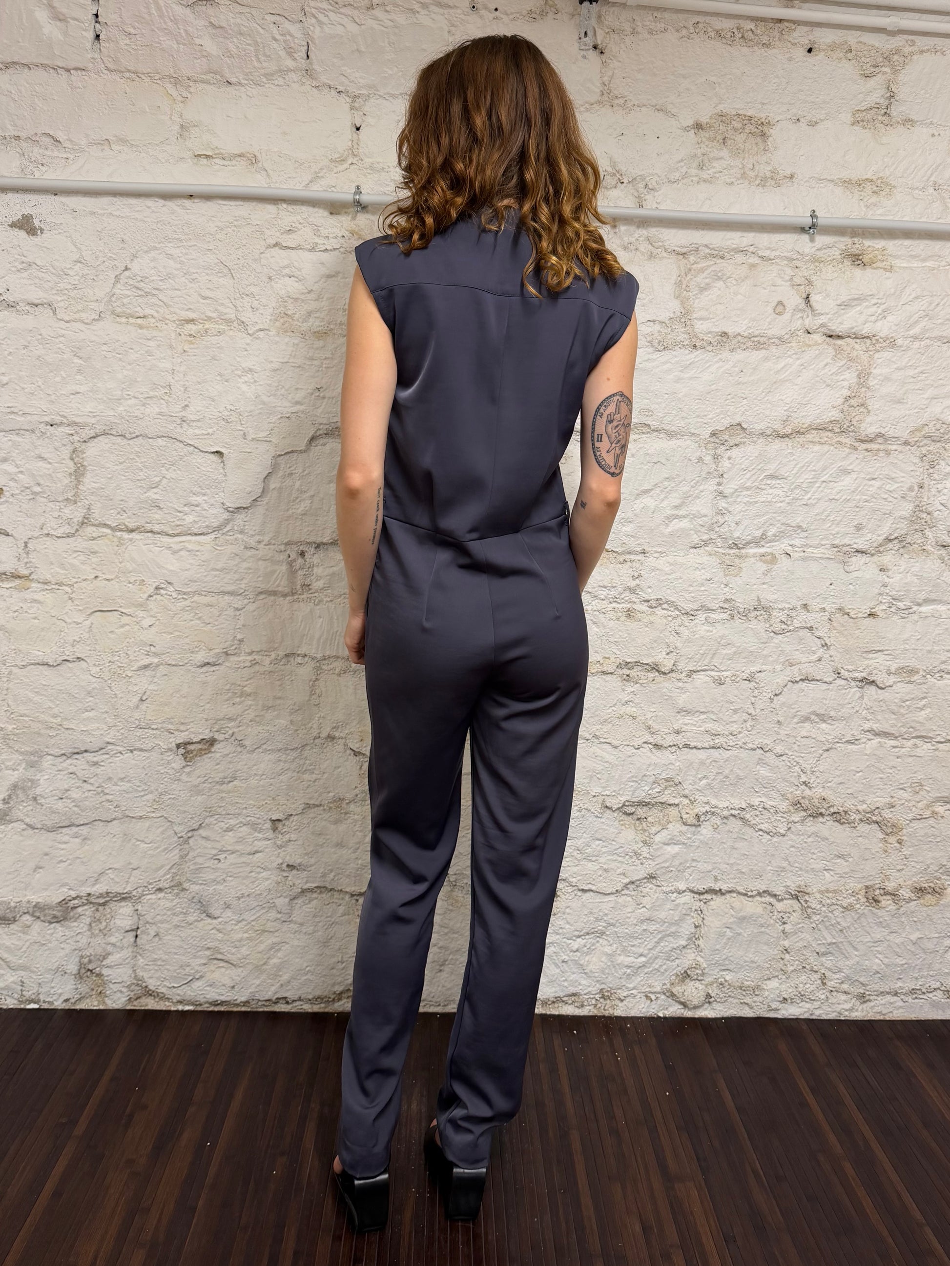 Satin jumpsuit