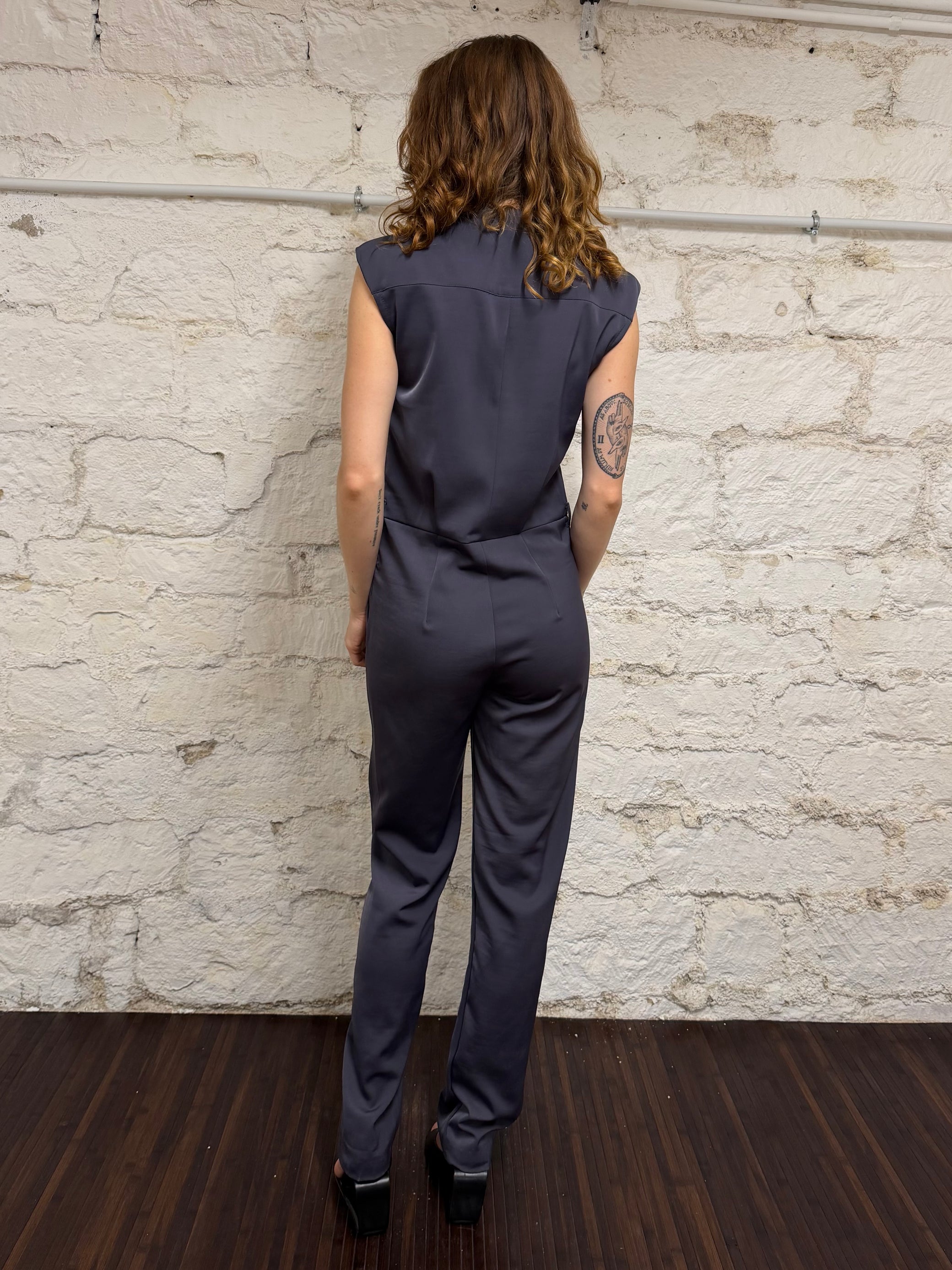 Satin jumpsuit